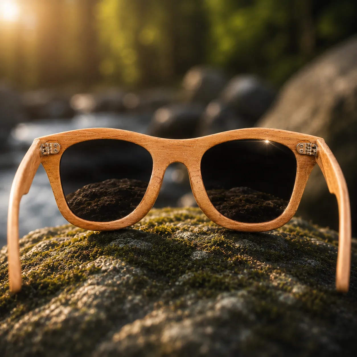 Dhan Shalik Wooden Sunglasses view 5
