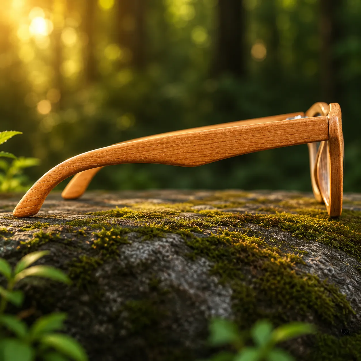 Dhan Shalik Wooden Eyeglasses view 4