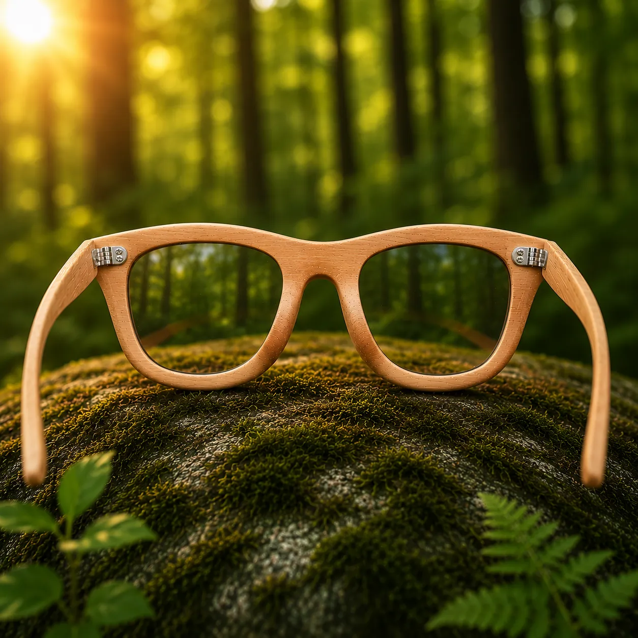 Dhan Shalik Wooden Eyeglasses view 5